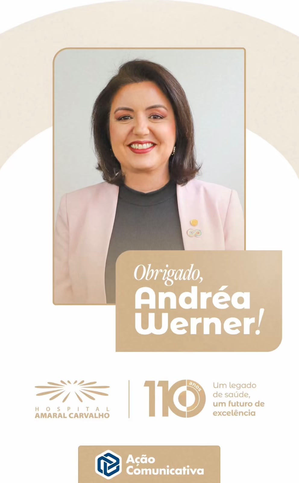 Andréa Werner contribui para ampliar o cuidado oncológico.