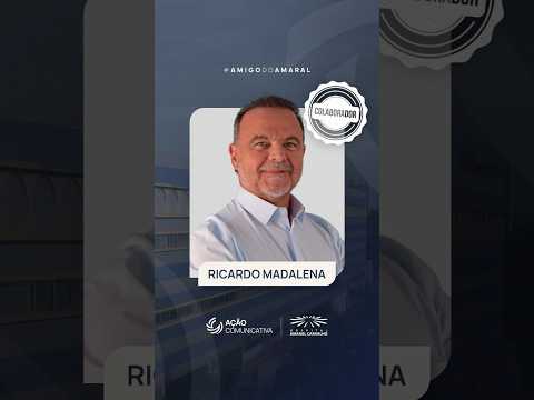 Ricardo Madalena em visita ao Hospital Amaral Carvalho