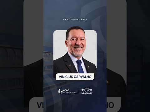 Vinícius Carvalho em visita ao Hospital Amaral Carvalho